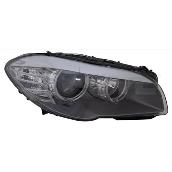 Far stanga H7/H7/LED, electric, cu motor potrivit BMW 5 F10, 5 F11 12.09-06.13