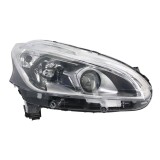 Far dreapta H7/LED/PY21W, electric, cu motor, culoare interior negru, culoare semnalizator: transparent potrivit PEUGEOT 208