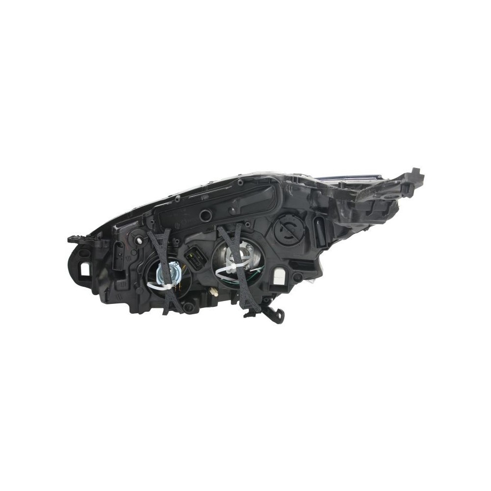 Far dreapta H7/LED/PY21W, electric, cu motor, culoare interior negru, culoare semnalizator: transparent potrivit PEUGEOT 208
