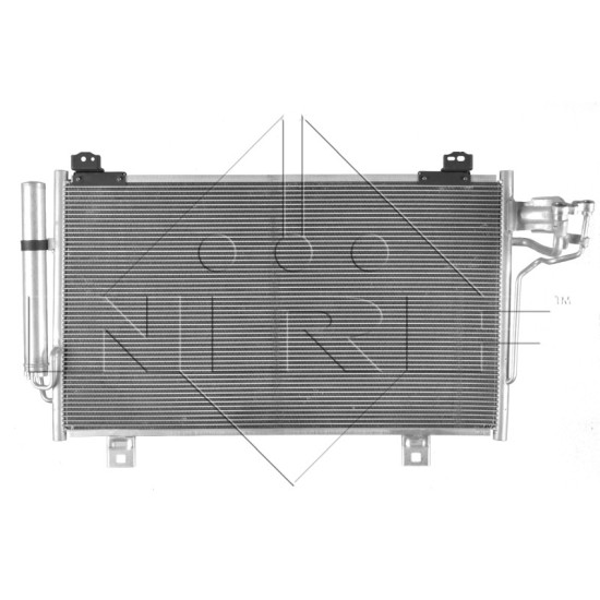 Radiator AC condensator cu uscator potrivit MAZDA 3, 6 1.5D/2.2D 08.12-