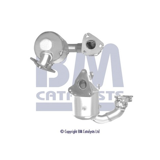 Catalizator EURO 4 potrivit NISSAN QASHQAI I, X-TRAIL II, RENAULT KOLEOS I 2.0D dupa 2007