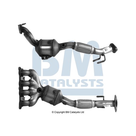 Catalizator EURO 5 potrivit FORD C-MAX II, FOCUS III 1.6 dupa 2010