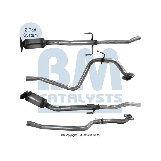 Catalizator EURO 6 potrivit TOYOTA PRIUS C 1.5H dupa 2011