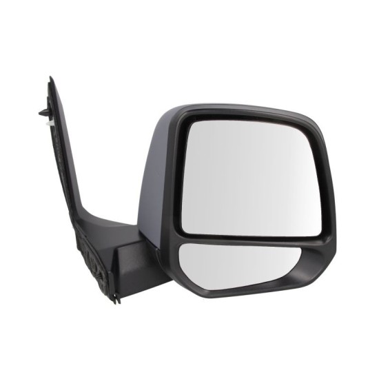 Oglinda laterala Dreapta manual, crom, potrivit FORD TOURNEO CONNECT V408 TRANSIT CONNECT, TRANSIT CONNECT V408/MINIVAN