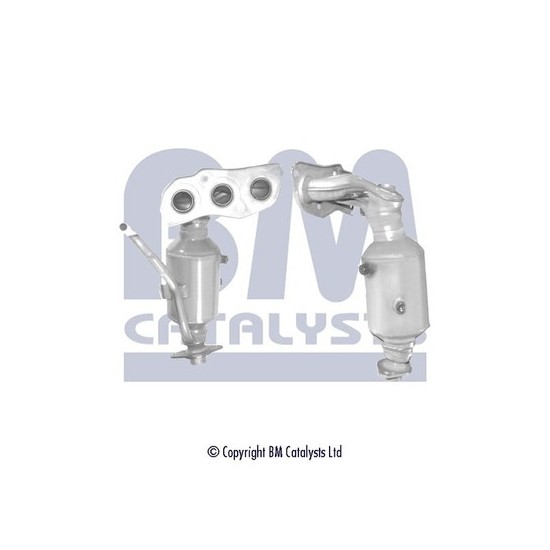 Convertor catalitic EURO 5 potrivit TOYOTA YARIS 1.0 08.05-