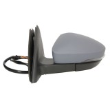 Oglinda laterala Stanga electrica, incalzita, crom, pliabil electric potrivit SKODA OCTAVIA III, VW T-ROC