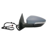 Oglinda laterala Stanga electric, asferice, incalzita, crom, potrivit VW SCIROCCO III pana in 2009