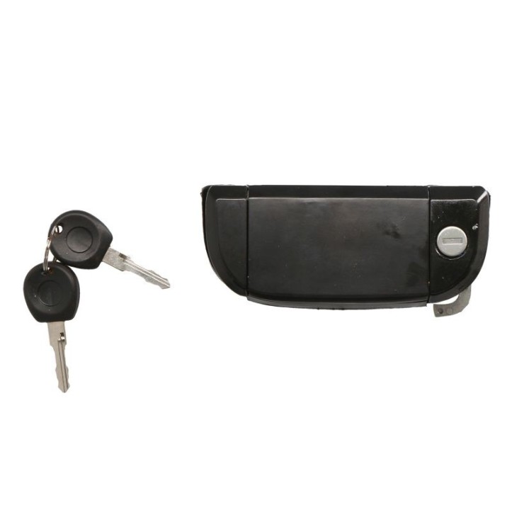 Maner usa fata dreapta, exterior, negru VW TRANSPORTER 1990-2003