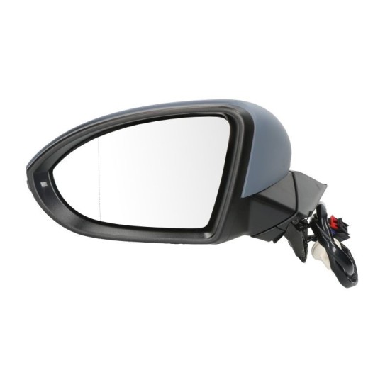 Oglinda laterala Stanga electric, asferice, incalzita, crom, pliabil electric potrivit VW GOLF ALLTRACK VII, GOLF SPORTSVAN VII