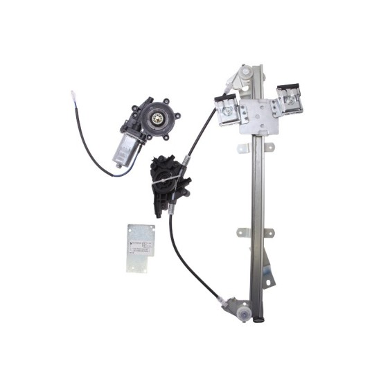 Macara geam fata stanga electrica, cu motoras, numar usi 5, mufa 2 pini  FORD FIESTA V 2001-2010