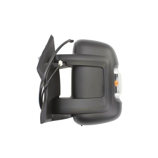 Oglinda laterala Stanga electric, mic, cu senzor de temperatura, bec w16w potrivit CITROEN JUMPER, FIAT DUCATO