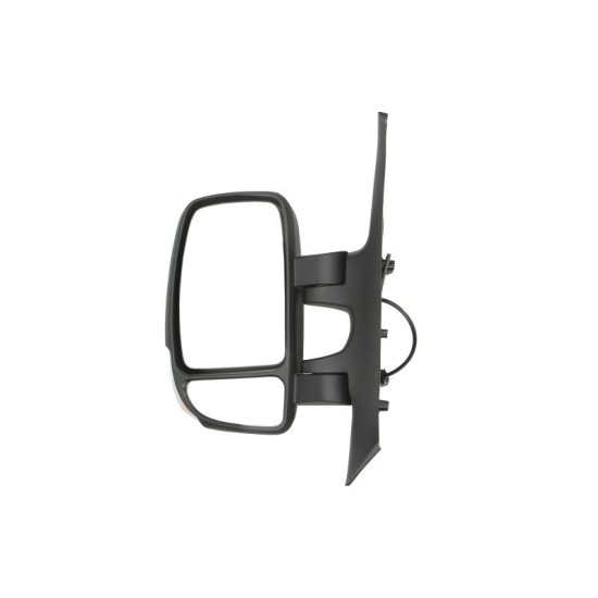 Oglinda laterala Stanga manual, crom potrivit NISSAN NV400, OPEL MOVANO, MOVANO B, RENAULT MASTER III