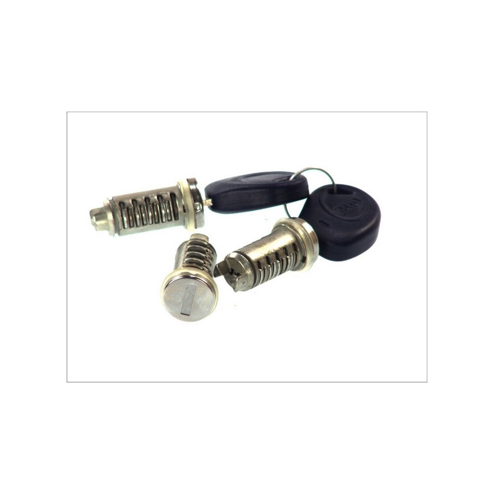 Set blocare usa (3 cilindri + 2 chei) FIAT BRAVA, BRAVO, MAREA, MULTIPLA, SEICENTO  1995-2010