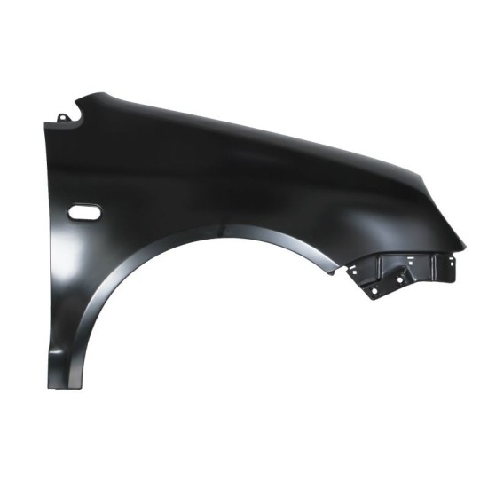 Aripa fata dreapta cu locas semnalizator, galvanizata,  VW POLO intre 2001-2006