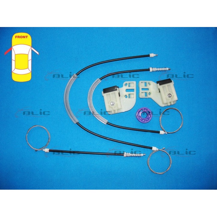 Kit reparatie macara geam fata stanga set VW POLO intre 2001-2009