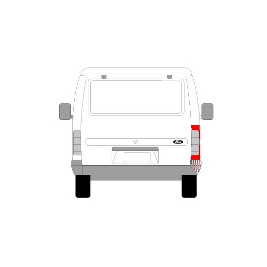 Panou reparatie spate dreapta FORD TRANSIT intre 1985-2000