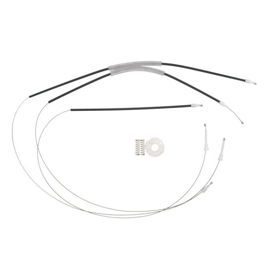Kit reparatie macara geam fata stanga set, electric VW TRANSPORTER V intre 2003-2015