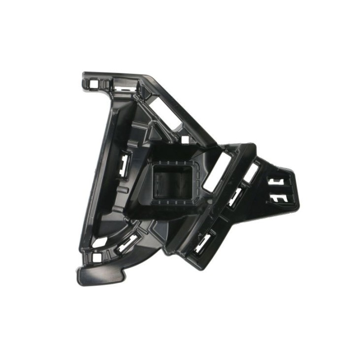 Grila radiator suport stanga plastic, negru potrivit SKODA OCTAVIA IV dupa 2019