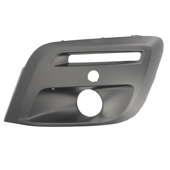 Grila bara fata stanga cu locas proiectoare, cu locas senzori, plastic, grunduita CITROEN BERLINGO, PEUGEOT PARTNER intre
