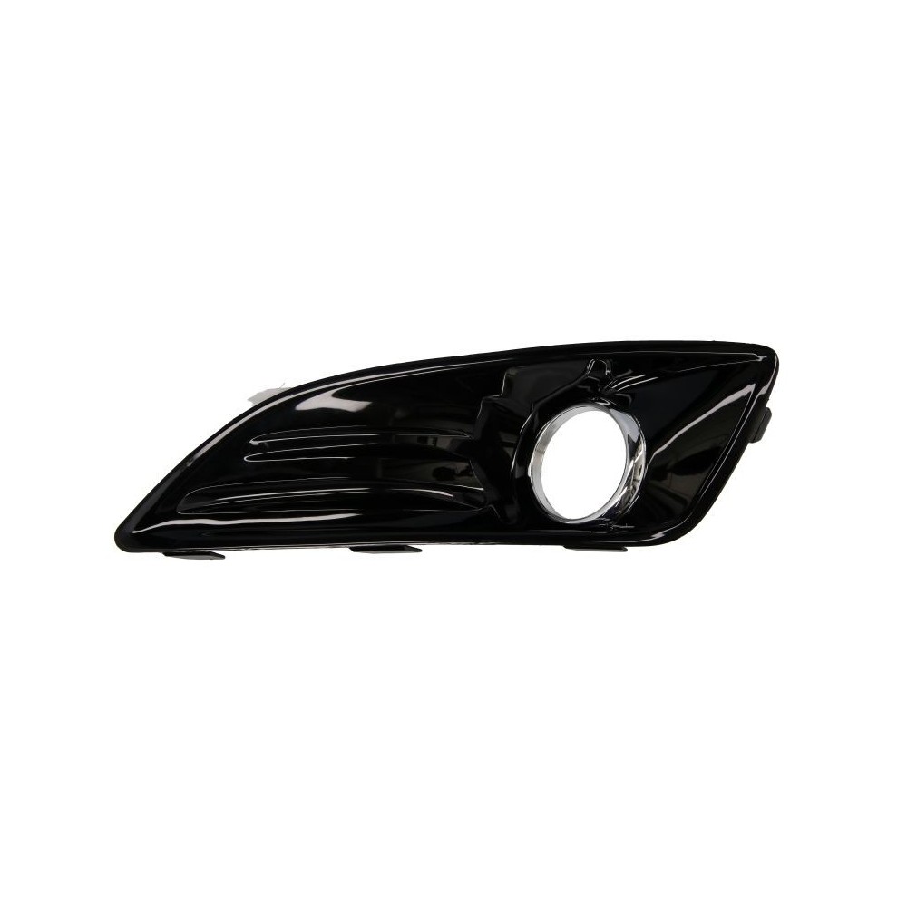 Grila bara fata stanga (cu locas proiectoare, plastic, negru/crom/lucios) FORD FIESTA dupa 2013