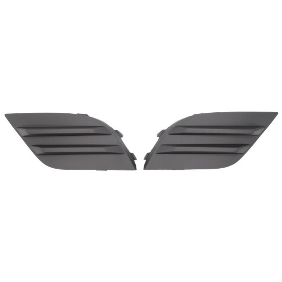 Grila bara fata superior, 1 set, 2 buc, plastic RENAULT CLIO intre 2012-2016