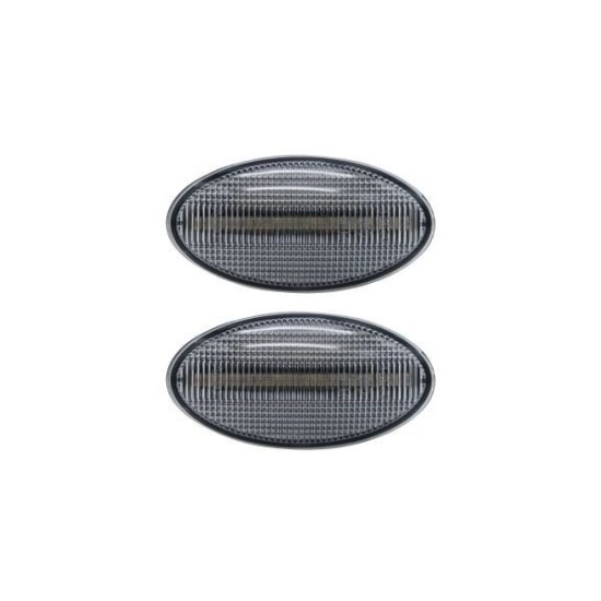 Semnalizator set stanga/dreapta transparent, dinamic potrivit FIAT SEDICI, OPEL AGILA, SUZUKI BALENO, CELERIO, GRAND VITARA II