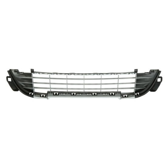 Grila bara fata (inferior, SPORT, negru/crom, ) PEUGEOT 207 intre 2009-2012