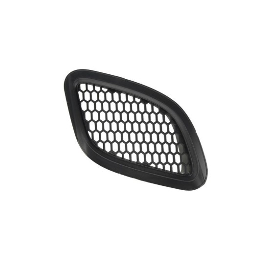 Grila bara fata stanga ABARTH, plastic, negru/crom ABARTH 500 / 595 / 695, FIAT 500 dupa 2007