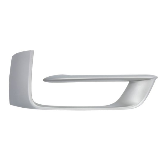 Ornament grila fata dreapta inferior, PURE EXPERIENCE, plastic, argintiu BMW X5 F15, F85 intre 2013-2017