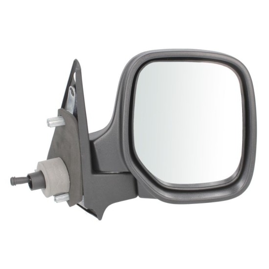 Oglinda dreapta mecanica , grunduita CITROEN BERLINGO, PEUGEOT PARTNER intre 1996-2008