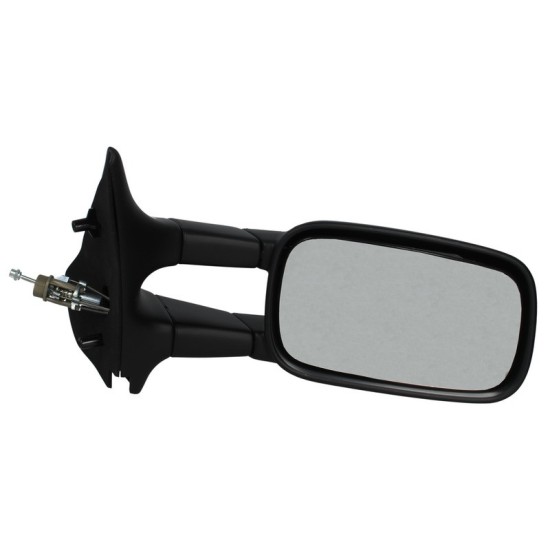 Oglinda dreapta SEAT INCA / VW CADDY intre 1995-2004 manuala, convex, cu carcasa