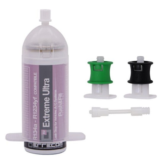 Solutie sistem aer conditionat Sealing compound, push & fill 6ml EXTREME ULTRA, tip refrigerant R1234yf/R134a pentru interiorul