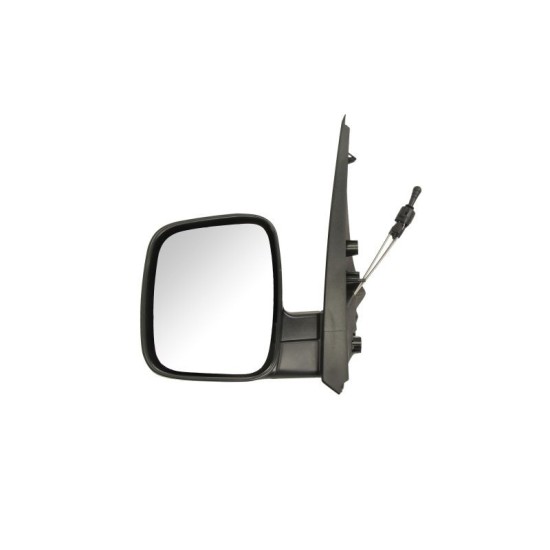 Oglinda stanga mecanic grunduita CITROEN NEMO, FIAT FIORINO, PEUGEOT BIPPER intre 2007-2016