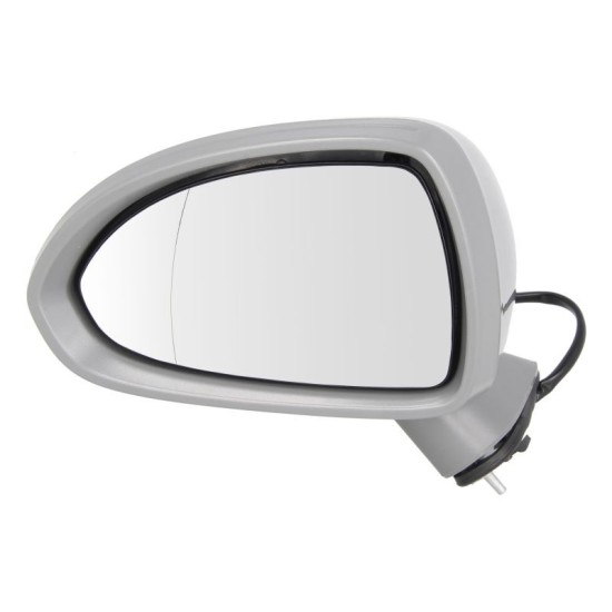 Oglinda stanga electrica, asferic, incalzita, crom, grunduita OPEL CORSA D, CORSA E intre 2006-2014