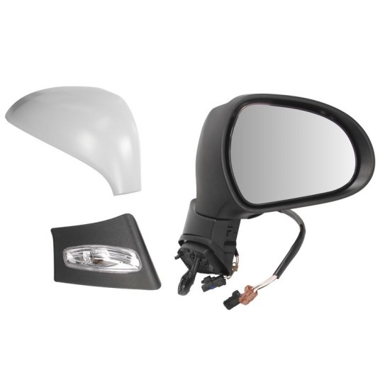 Oglinda dreapta electrica incalzita, grunduita, cu senzor temperatura PEUGEOT 207 intre 2006-2009