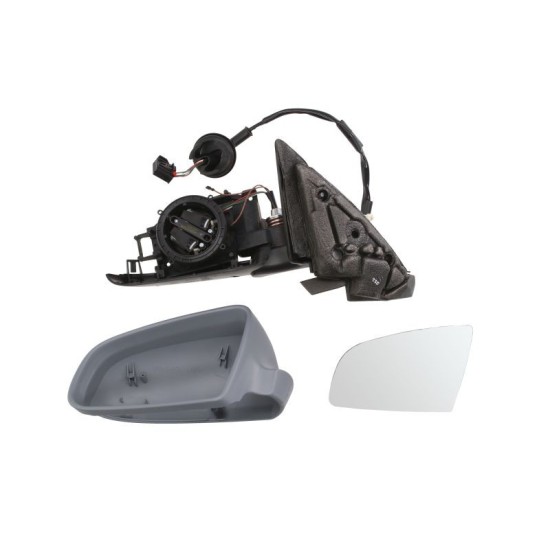 Oglinda stanga electrica, asferic, incalzita, grunduita AUDI A3 intre 2003-2008