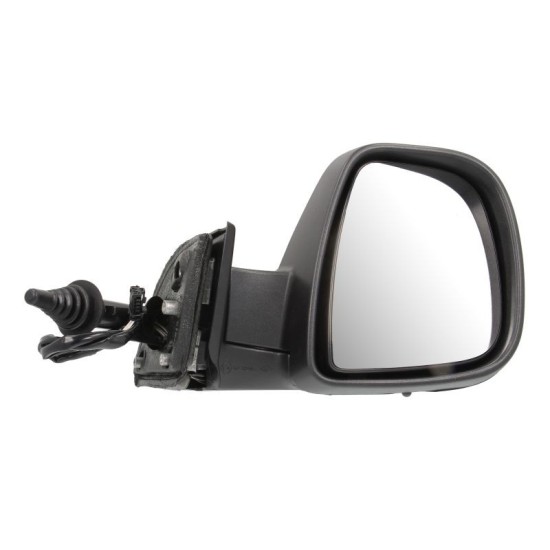 Oglinda dreapta mecanica , cu senzor temperatura CITROEN BERLINGO, PEUGEOT PARTNER, PARTNER TEPEE dupa 2013
