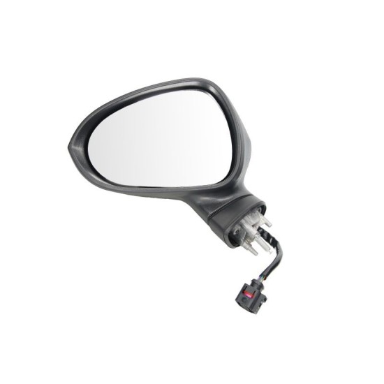 Oglinda stanga electrica incalzita, crom, grunduita SEAT LEON intre 2009-2012