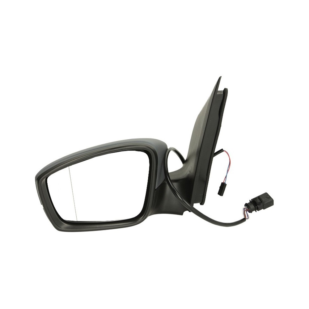 Oglinda stanga electrica, asferic, incalzita, grunduita SEAT MII, SKODA CITIGO, VW UP intre 2011-2016
