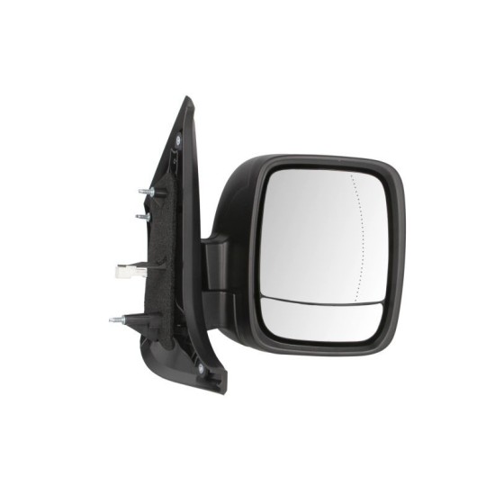 Oglinda dreapta manual, asferic, crom FIAT TALENTO, NISSAN NV300, OPEL VIVARO, RENAULT TRAFIC dupa 2014