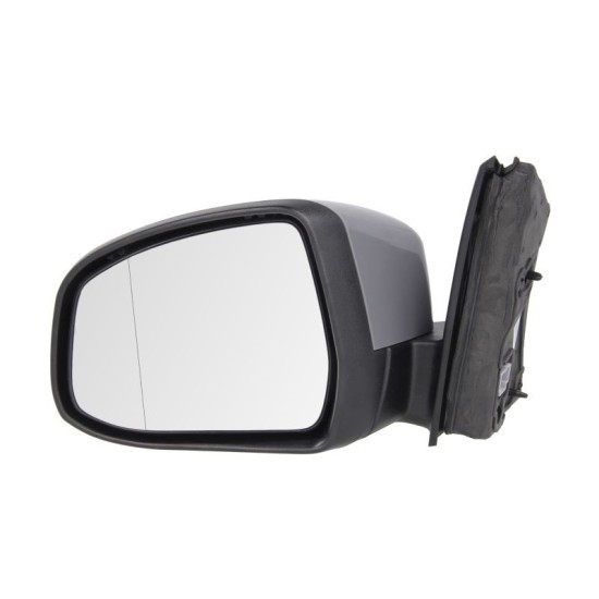 Oglinda stanga electrica, asferic, crom, grunduita FORD FOCUS III dupa 2010