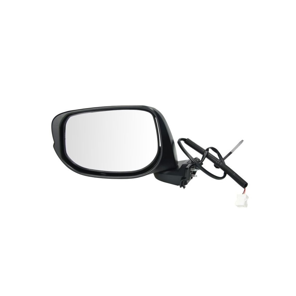 Oglinda stanga electrica crom, grunduita HONDA JAZZ intre 2008-2015