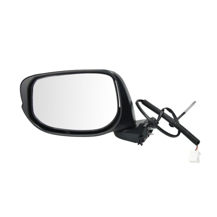 Oglinda stanga electrica crom, grunduita HONDA JAZZ intre 2008-2015