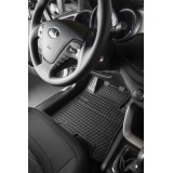 Set covorase cauciuc 4 piese BASIC, fata/spate negru, SUV