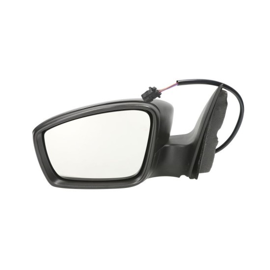 Oglinda stanga electrica incalzita, crom SEAT TOLEDO IV, SKODA RAPID dupa 2012