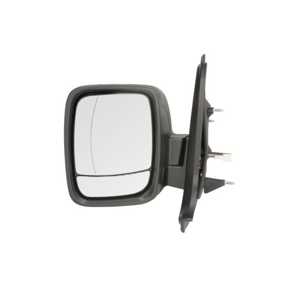 Oglinda stanga electrica, asferic, incalzita, crom FIAT TALENTO, NISSAN NV300, OPEL VIVARO, RENAULT TRAFIC dupa 2014