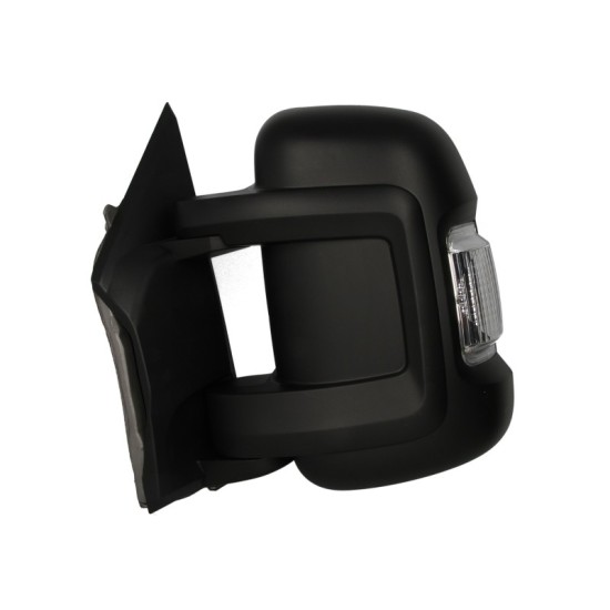 Oglinda stanga manual scurt, cu senzor temperatura CITROEN JUMPER, FIAT DUCATO, PEUGEOT BOXER intre 2006-2014