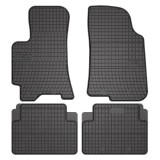 Set covorase cauciuc 4 piese BASIC, fata/spate negru, potrivit DAEWOO LANOS 02.97- / Van