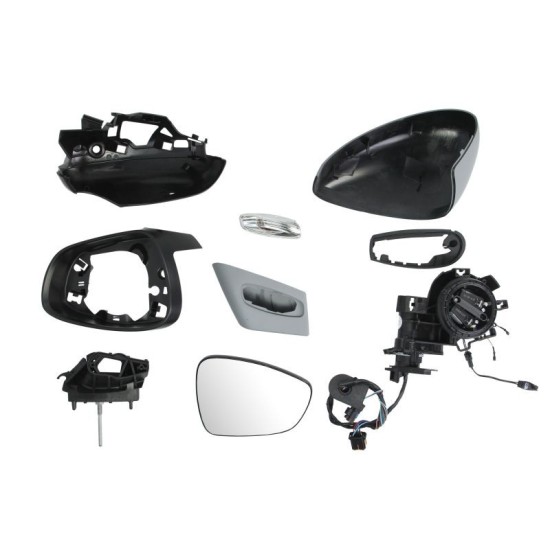 Oglinda dreapta electrica incalzita, grunduita, cu senzor temperatura CITROEN C5 III dupa 2008