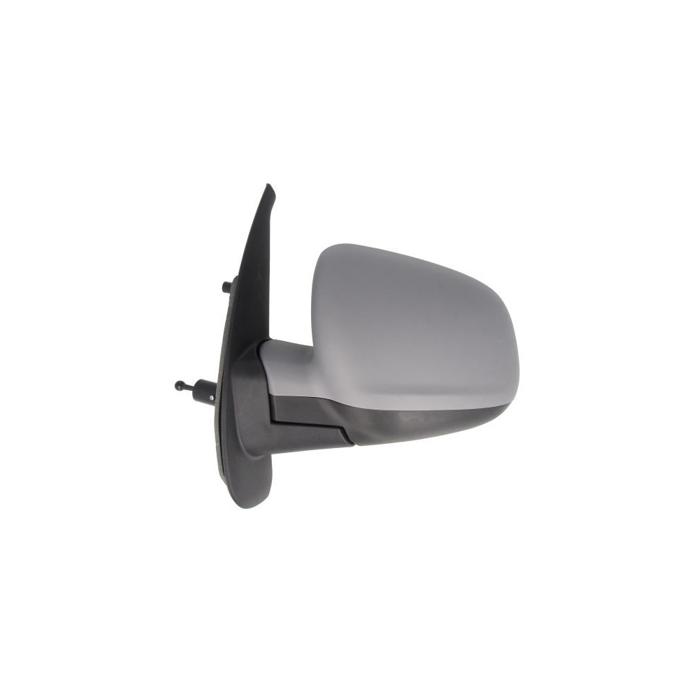 Oglinda stanga mecanic asferic, crom, grunduita MERCEDES CITAN, RENAULT KANGOO dupa 2012